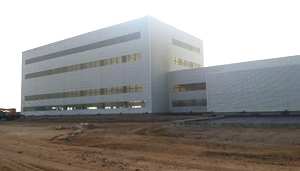 Здание из стальных конструкций Саудовской Аравии