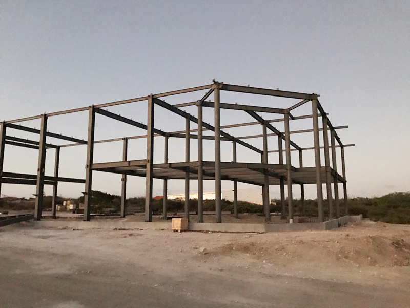 Сборное здание коммерческого выставочного выставочного зала