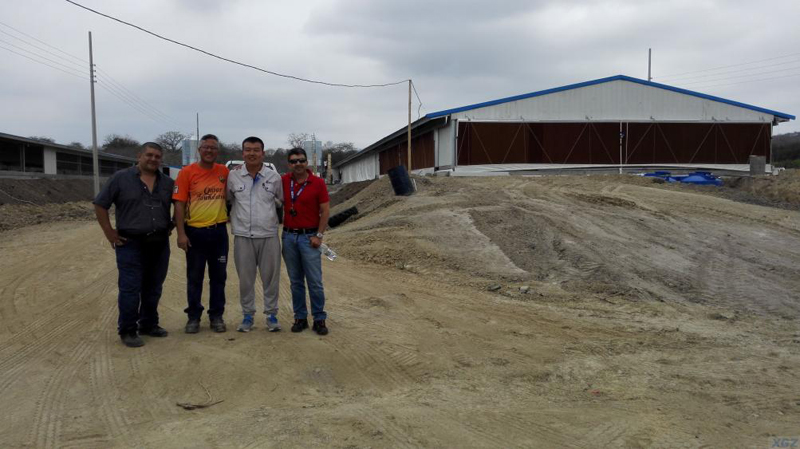 Сборные стальные конструкции птичника для бройлеров