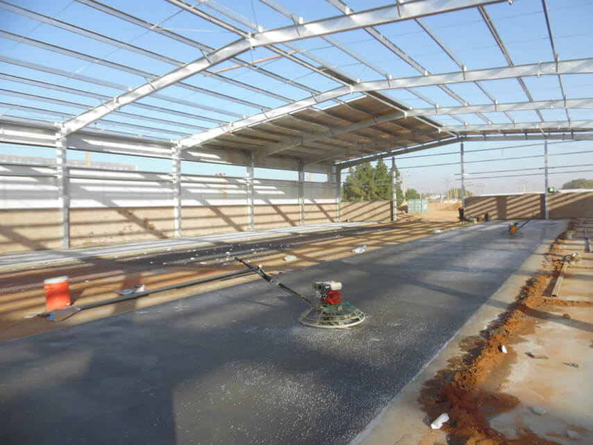 Сборное металлическое складское здание