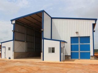 Продажа сборных металлических стальных навесов