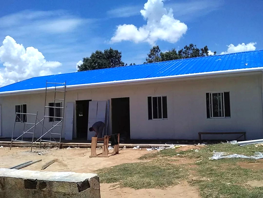 Легкий стальной сборный дом