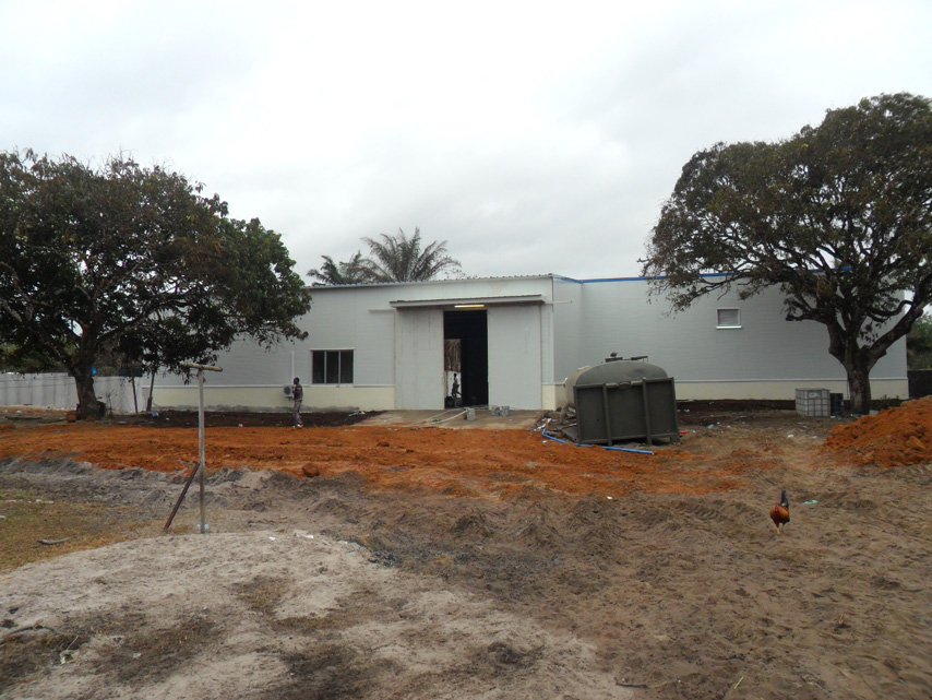 Завершен проект стального склада в Габоне