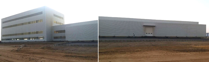 Завершен монтаж проекта завода по производству металлоконструкций в Саудовской Аравии