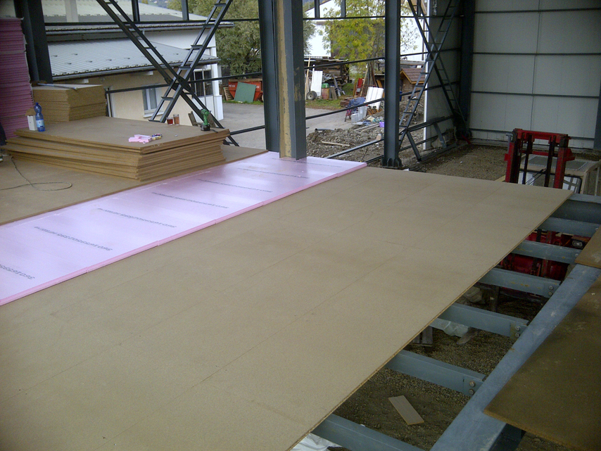 Мезонинная система стального склада