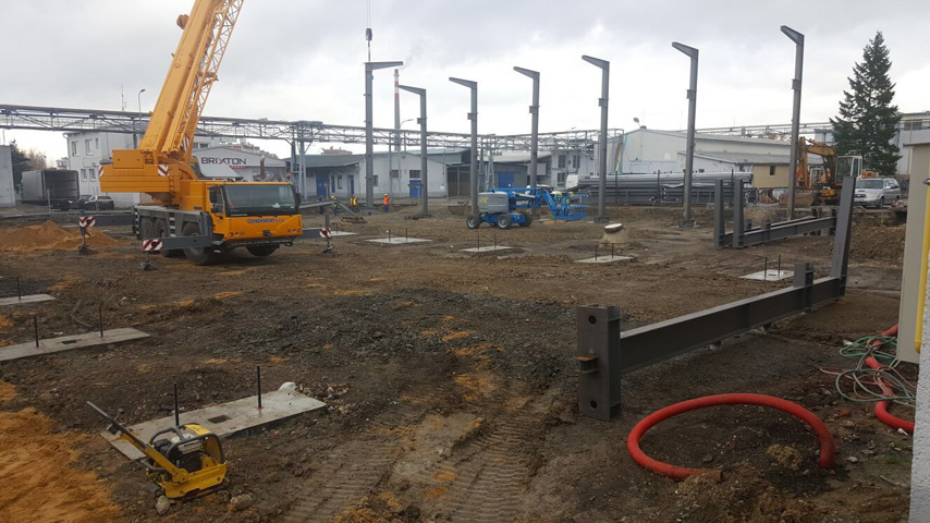 Монтаж металлоконструкций в Чехии