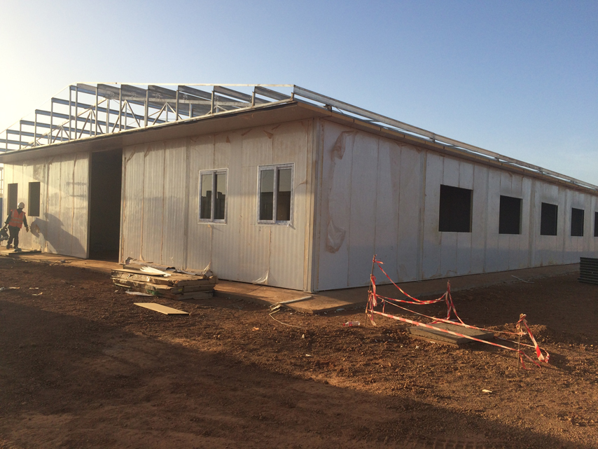 сборный стальной дом