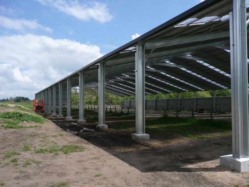 Строительство стальной конструкции конной арены