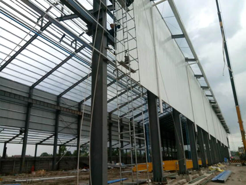 Строительство промышленных цехов