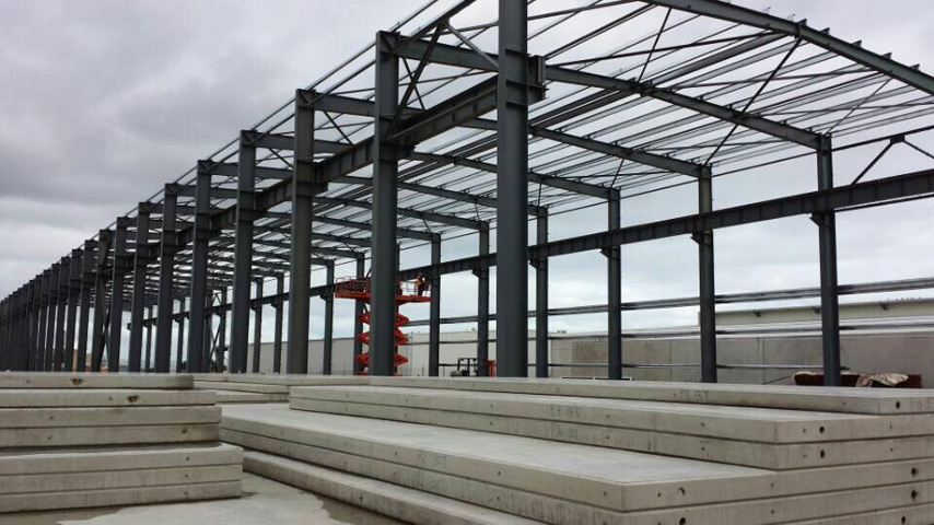 Стальная конструкция склада