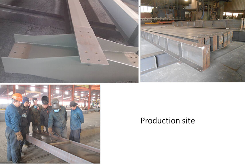 Производственная площадка проекта завода по производству металлоконструкций в Саудовской Аравии