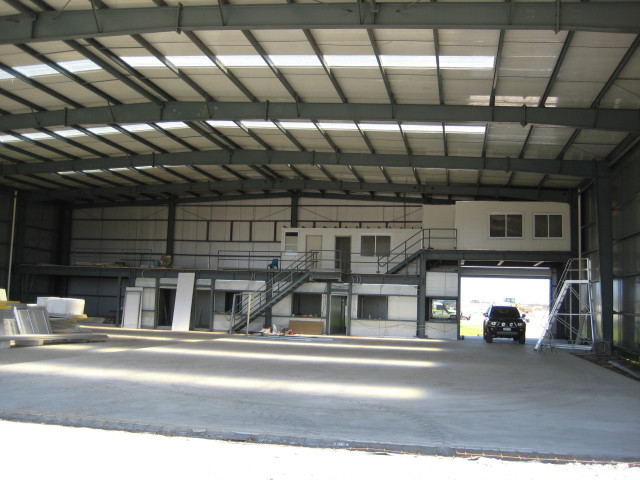 Ангар для самолета сборной стальной конструкции на продажу