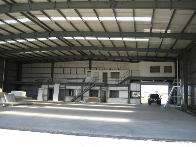 Ангар для самолета сборной стальной конструкции на продажу