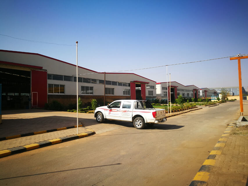 Проект строительства стального склада в Судане