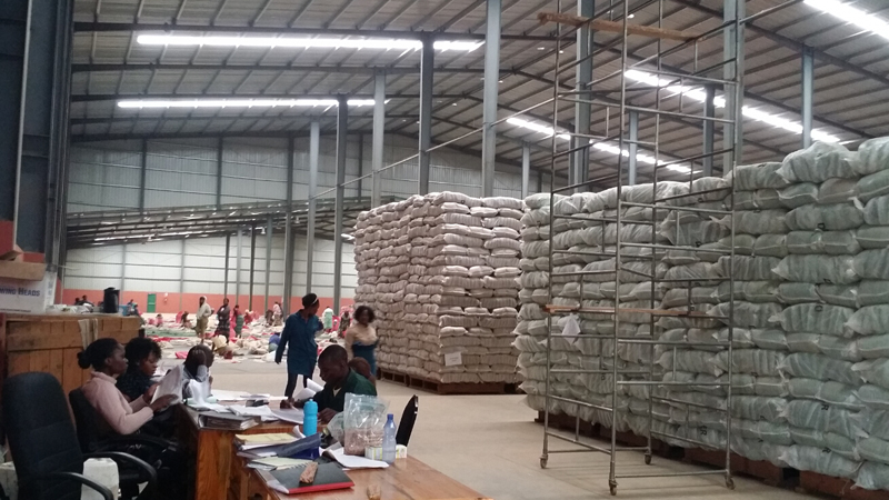 Проект склада в Малави работает хорошо