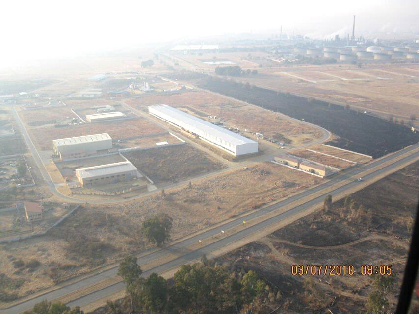 Проект цеха по производству стальных конструкций для тяжелых условий эксплуатации в Южной Африке (2)