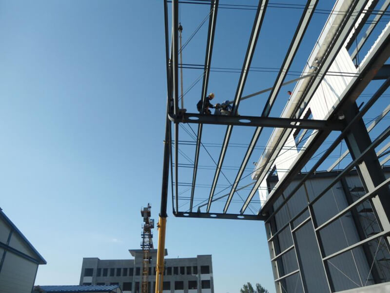  Склад сборных стальных конструкций