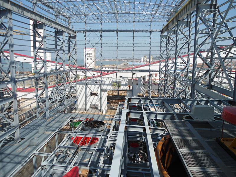 Промышленные сборные стальные цеха