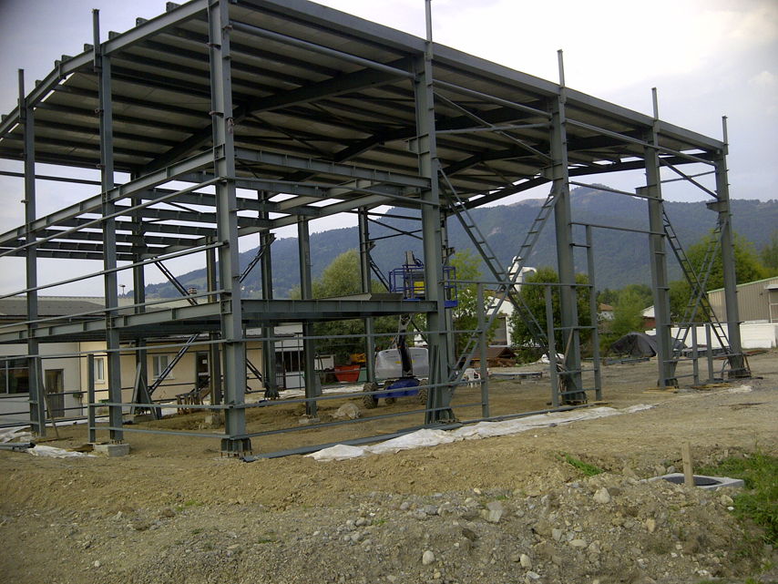 стальной каркас сборного склада