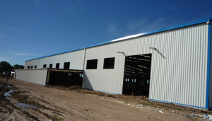 Предварительно спроектированный цех в Аргентине