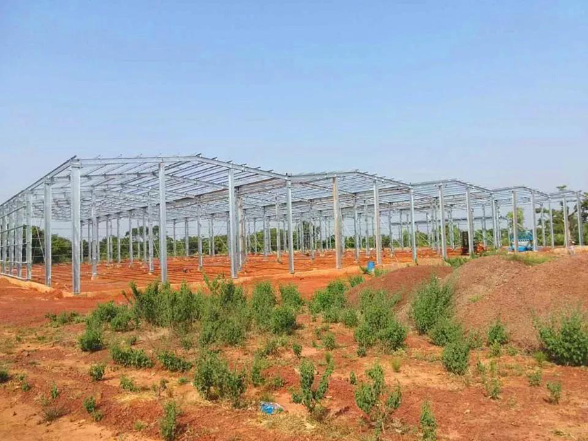 Стальной каркас склада