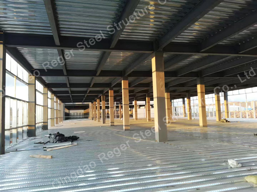 Стальная конструкция для завода