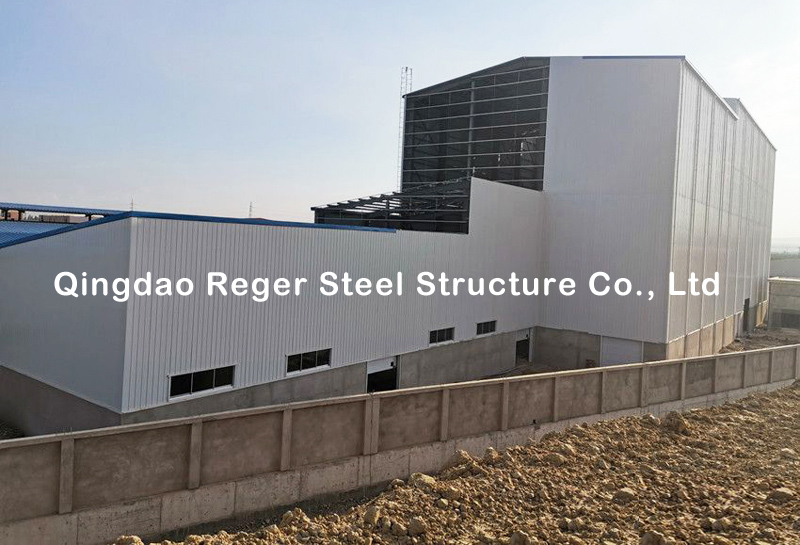 Двухэтажный склад стальных конструкций