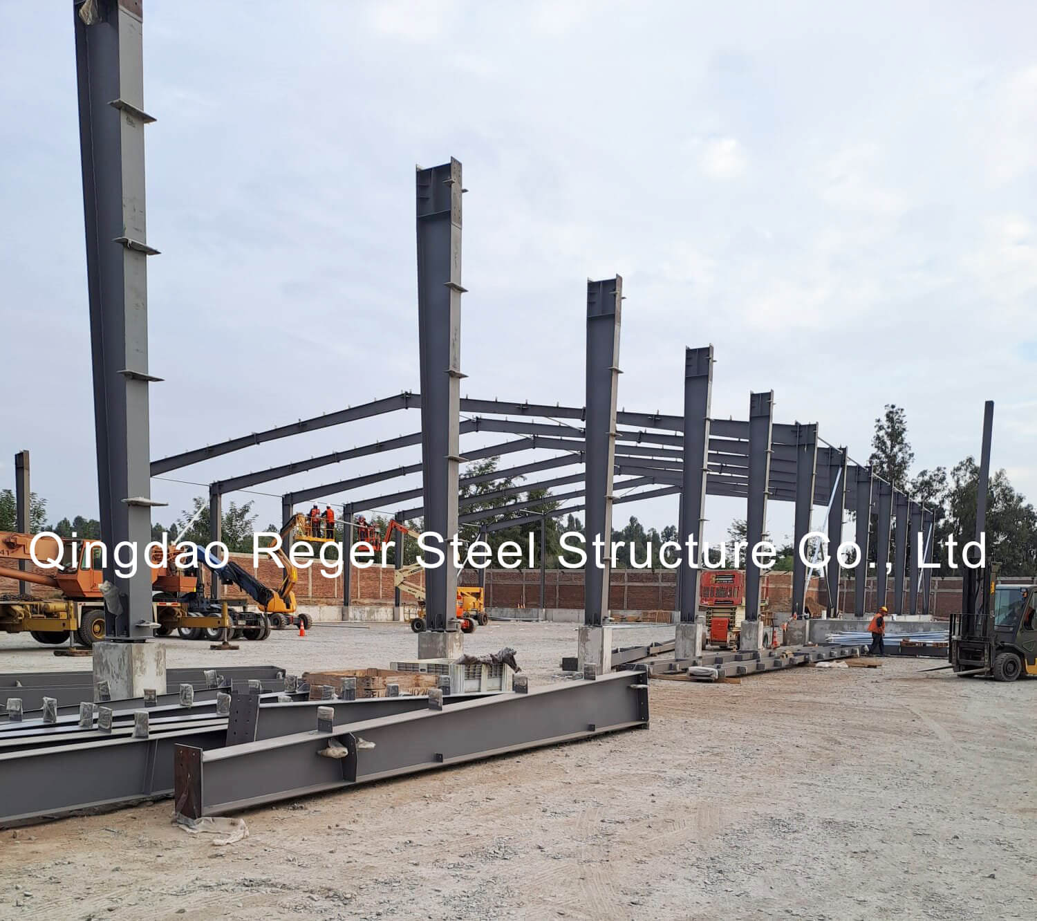 Склад стальных конструкций в Чили