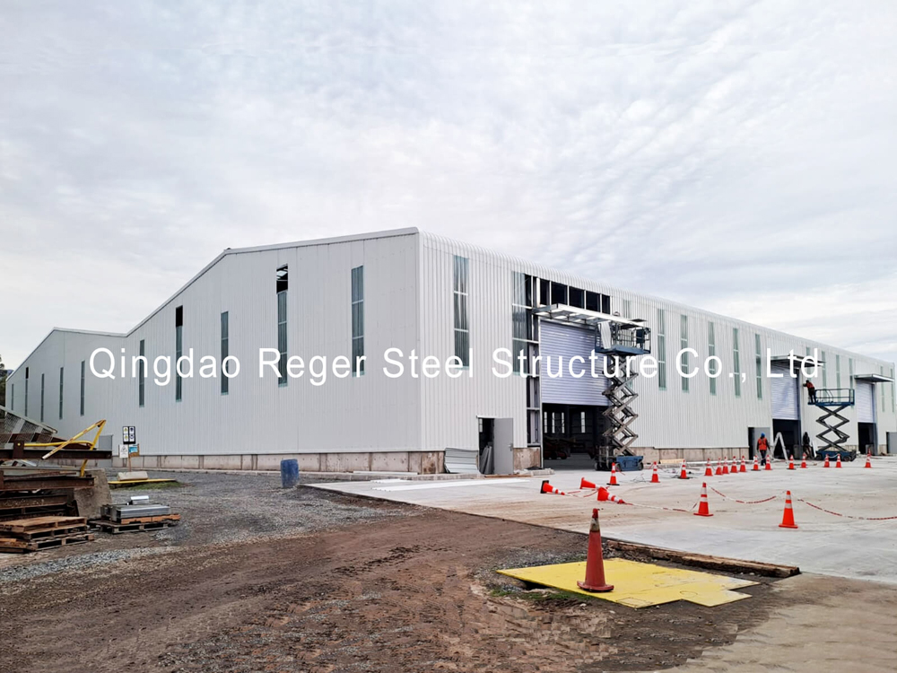 Многопролетный стальной склад в Чили