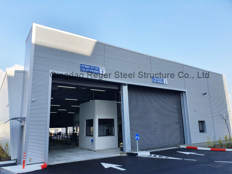 Здание мастерской стальных конструкций для Центра испытаний автомобилей 2