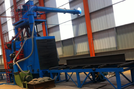 Процедура изготовления металлоконструкции &ndash; дробеструйная обработка