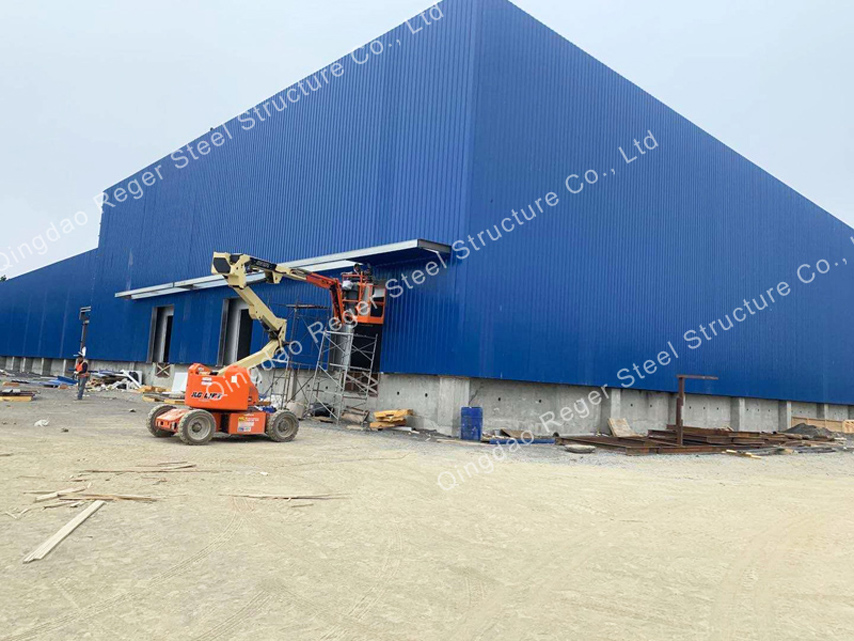 Чилийский цех по переработке морепродуктов и холодильный склад