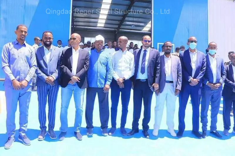 Завод по розливу воды со стальной конструкцией в Эфиопии