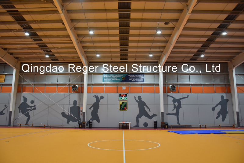 Крытый спортивный зал из стальной конструкции Уругвая