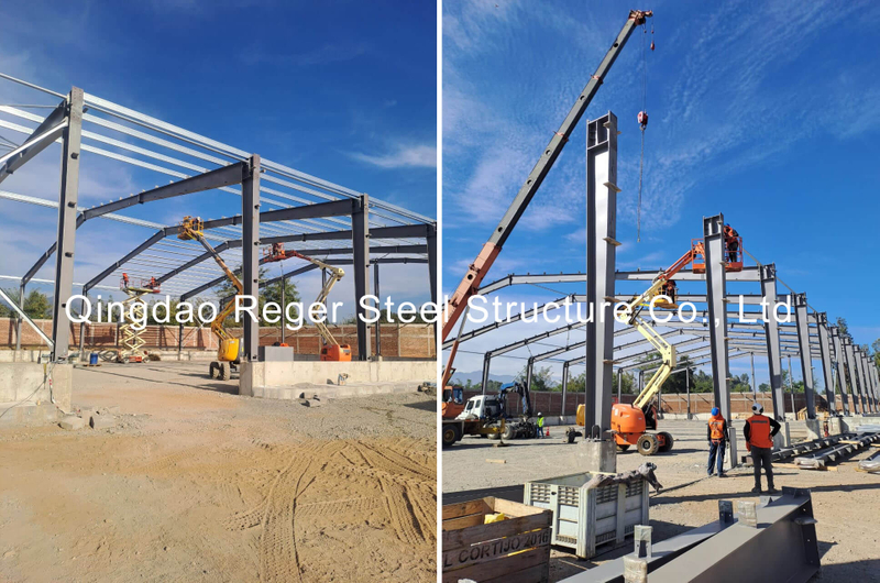 Склад стальных конструкций в Чили