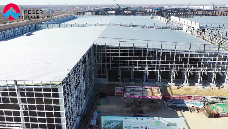 Строительство промышленного парка Циндао Актива 3