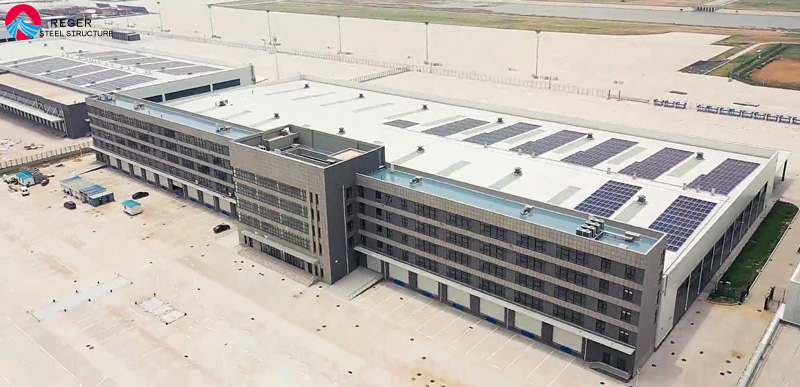 Проект склада Центра международного экспресс-менеджмента в новом аэропорту Циндао