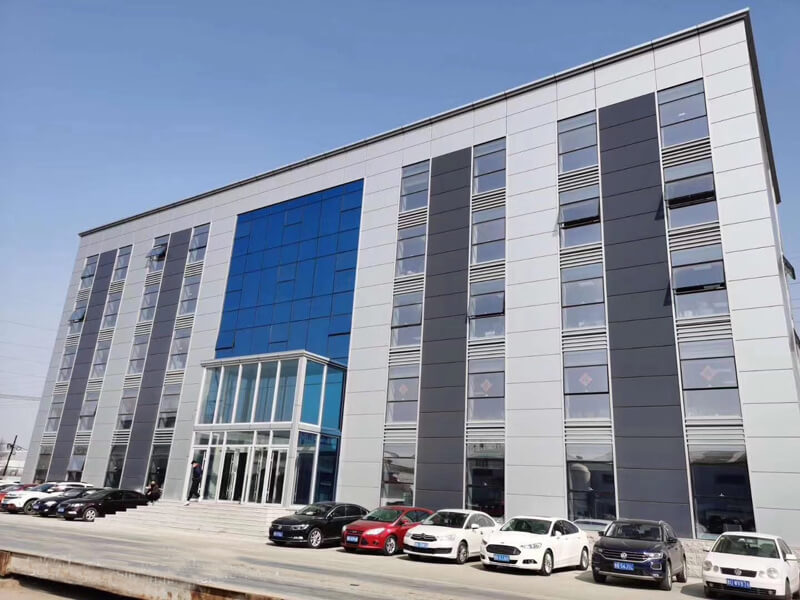 Стальная конструкция офисного здания