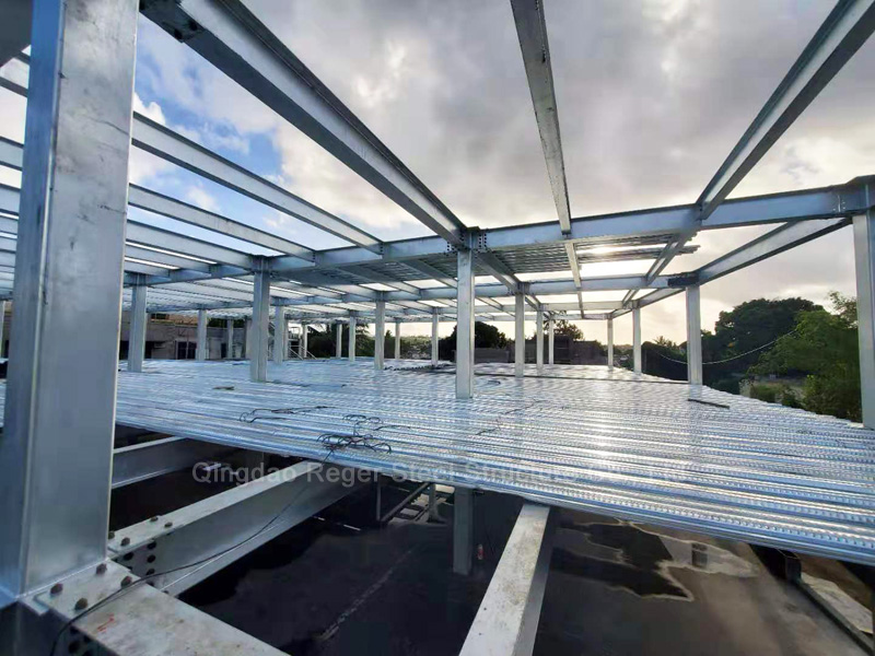 Коммерческое здание из стальной конструкции на Маврикии