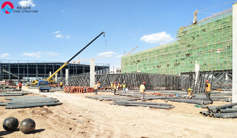 Проект строительства склада, нового международного аэропорта Циндао, Центра экспресс-менеджмента