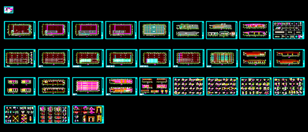 Проектирование стальных конструкций &mdash; Строительный чертеж