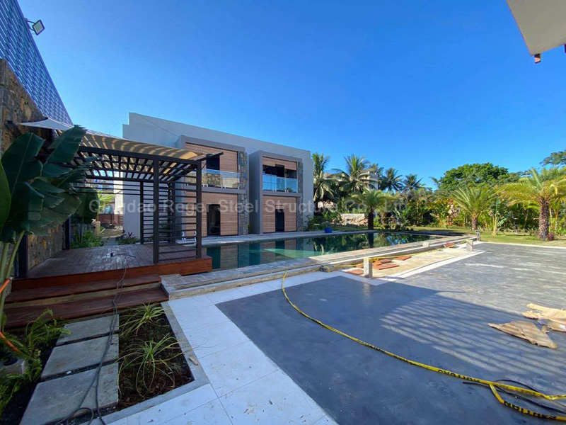 Коммерческое здание из стальной конструкции на Маврикии