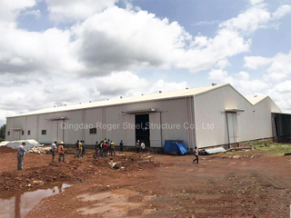 Завод по розливу воды со стальной конструкцией в Эфиопии