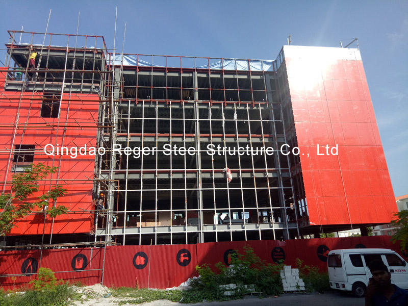 Торговый центр стальной конструкции Мальдив для хозяйственного магазина