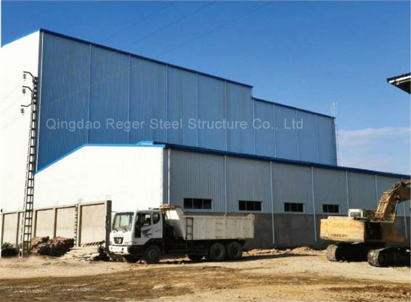 Стальная конструкция керамического завода в Алжире