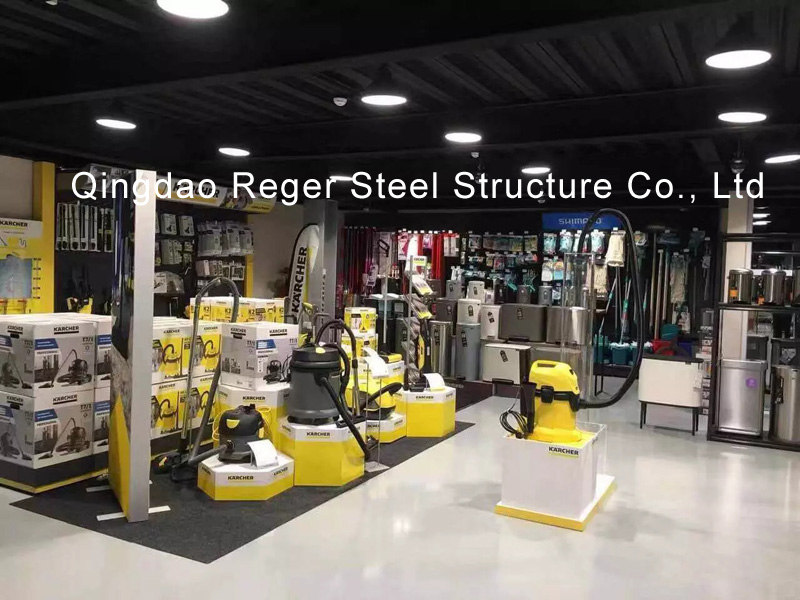 Торговый центр стальной конструкции Мальдив для хозяйственного магазина