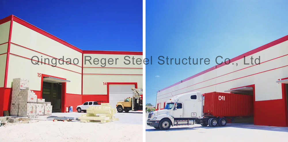 Здание мастерской склада стальной конструкции (4)