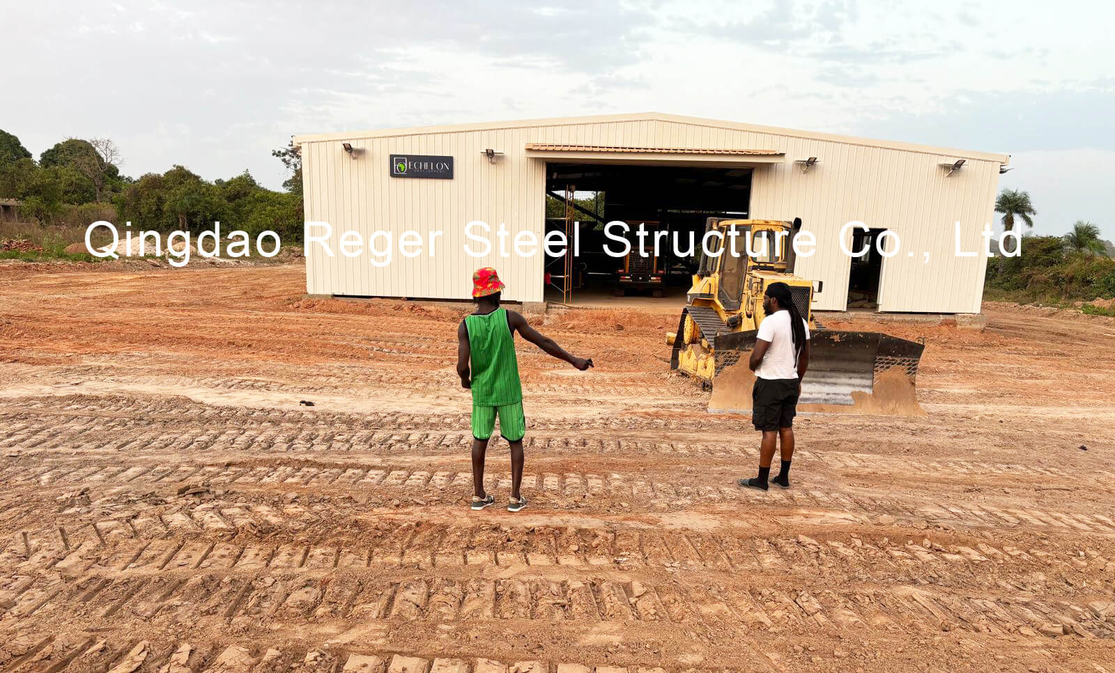 Здание кирпичного завода Гвинеи-Бисау