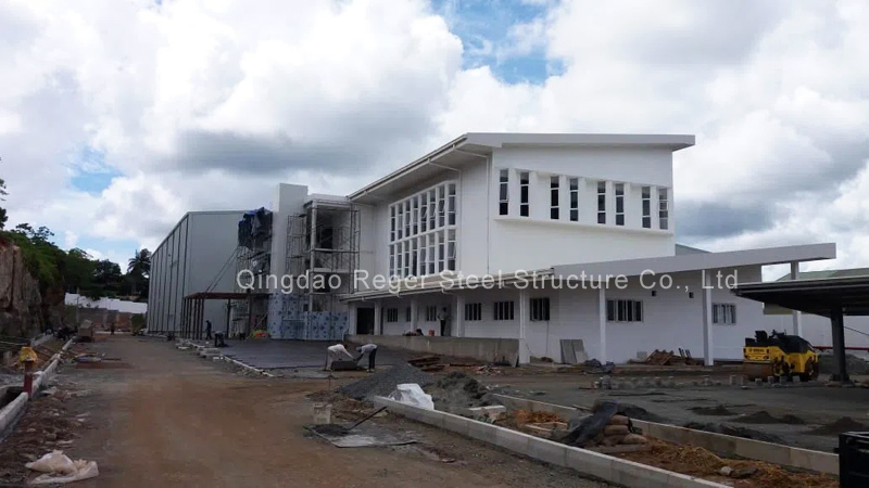 Мастерская и офис стальных конструкций Шри-Ланки (2)