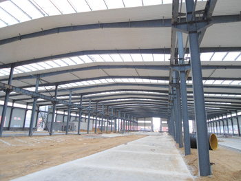 Быстровозводимое здание — стальной цех